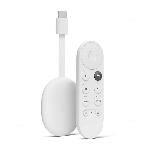 Google Chromecast with Google TV 4K HDR White