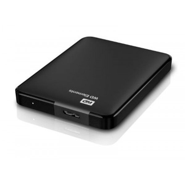 HDD External 2.5" 2TB USB 3.0 Western Digital Elements Portable Black