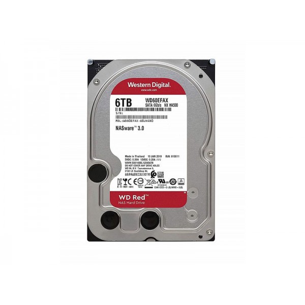 HDD 3.5" 6TB Western Digital Red NAS SATA3 256MB WD60EFAX