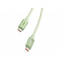 Cable USB 2.0 Type-C to Type-C 2m Baseus Habitat PD 100W Natural Green