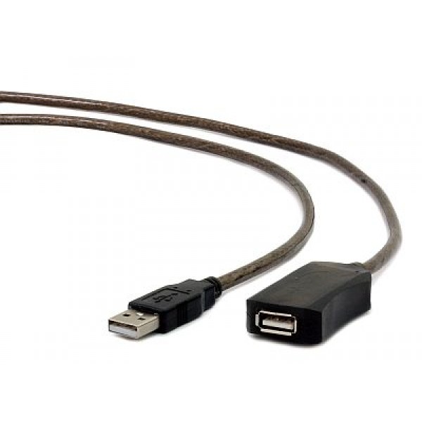 Cable USB Active Extension 10m Black