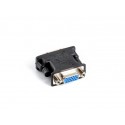 DVI to VGA adapter Black Natec Lanberg