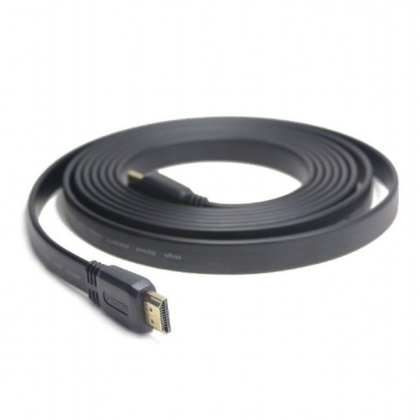 Cable HDMI M/M 1.8m v.2.0 4K Cablexpert Flat with High Speed Ethernet