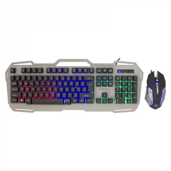 Keyboard White Shark Apache 2 w/Mouse