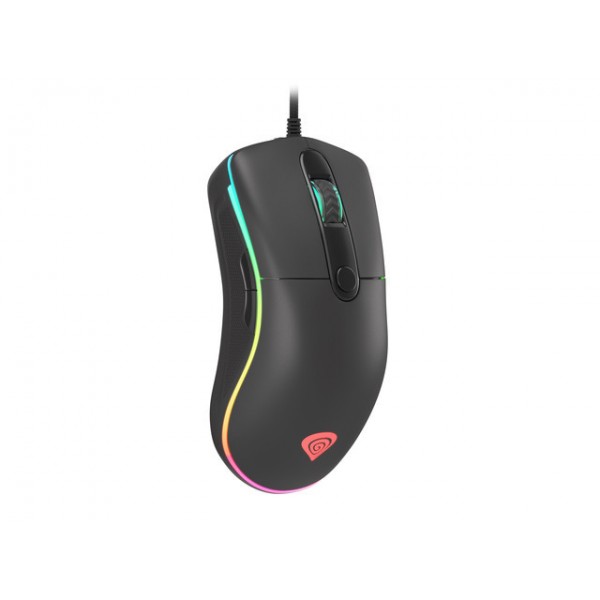 Mouse Genesis Gaming Krypton 510 7200DPI USB w/Software RGB