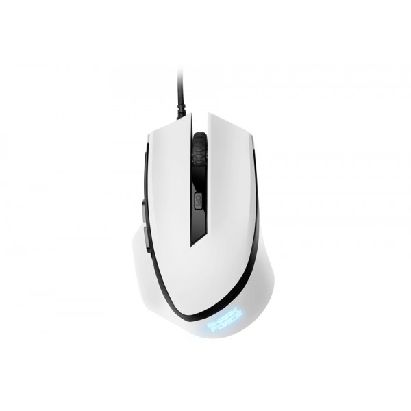 Mouse Sharkoon SHARK Force Gaming 1600 DPI USB White w/Blue LED