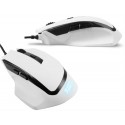 Mouse Sharkoon SHARK Force Gaming 1600 DPI USB White w/Blue LED
