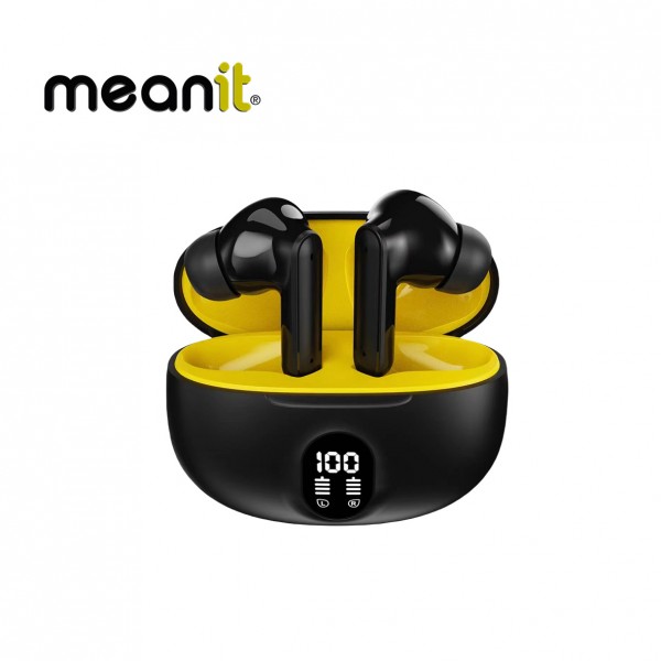 Earphones MeanIT B300 TWS Bluetooth w/Microphone ANC Black
