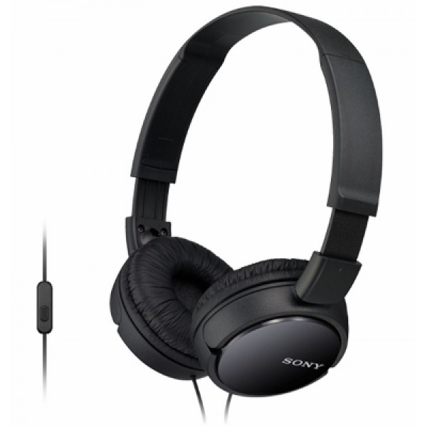 Headphones Sony MDR-ZX110APB w/Microphone Black