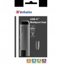 USB Hub Verbatim Type-C Multiport 2xUSB 3.0/HDMI/Gigabit Ethernet
