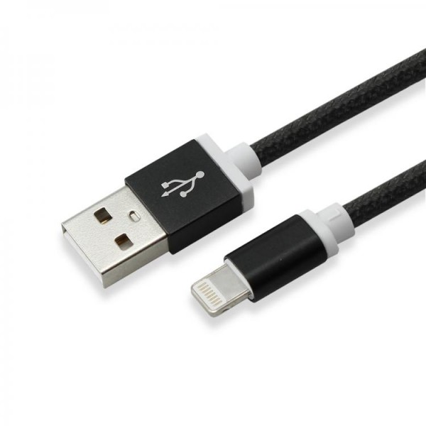 USB Cable for Apple Lightning SBOX 1.5m Black