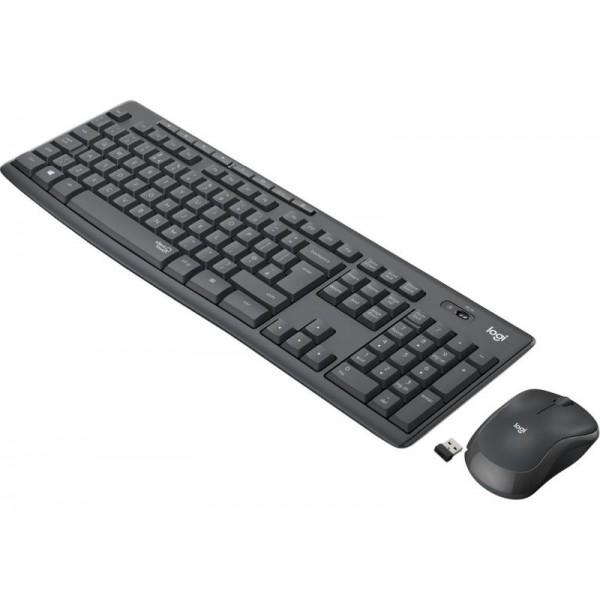Keyboard Logitech Wireless Desktop MK295 Combo w/Mouse Silent