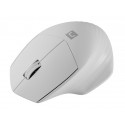 Mouse Natec Wireless Siskin 2 1600DPI Bluetooth + 2.4 GHZ White