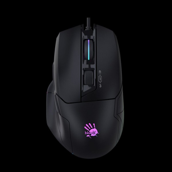 Mouse A4 W70 MAX Bloody Gaming Stone Black Activated 10000dpi