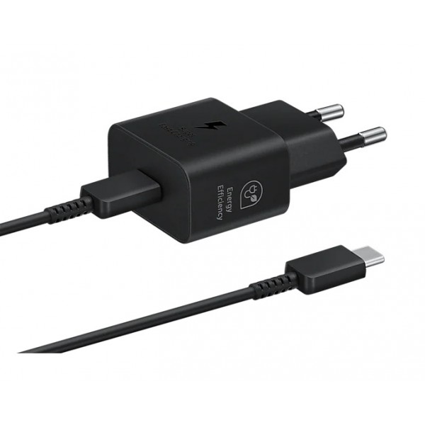 Samsung Super Fast Charger PD 25W USB-C Black w/Cable