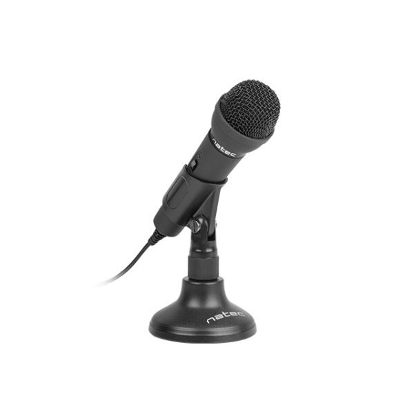 Microphone Natec Adder Black