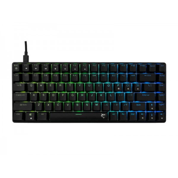 Keyboard White Shark Gaming Hamachi Mechanical RGB Black Blue Switch Hot-Swap