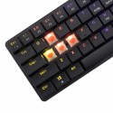 Keyboard White Shark Gaming Nagamaki Mechanical RGB Black Red Switch